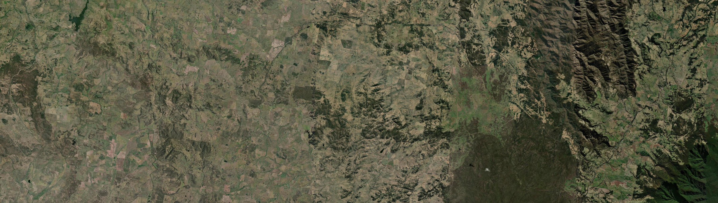 Aerial view of Lyndhurst (Armidale Regional - NSW), NSW