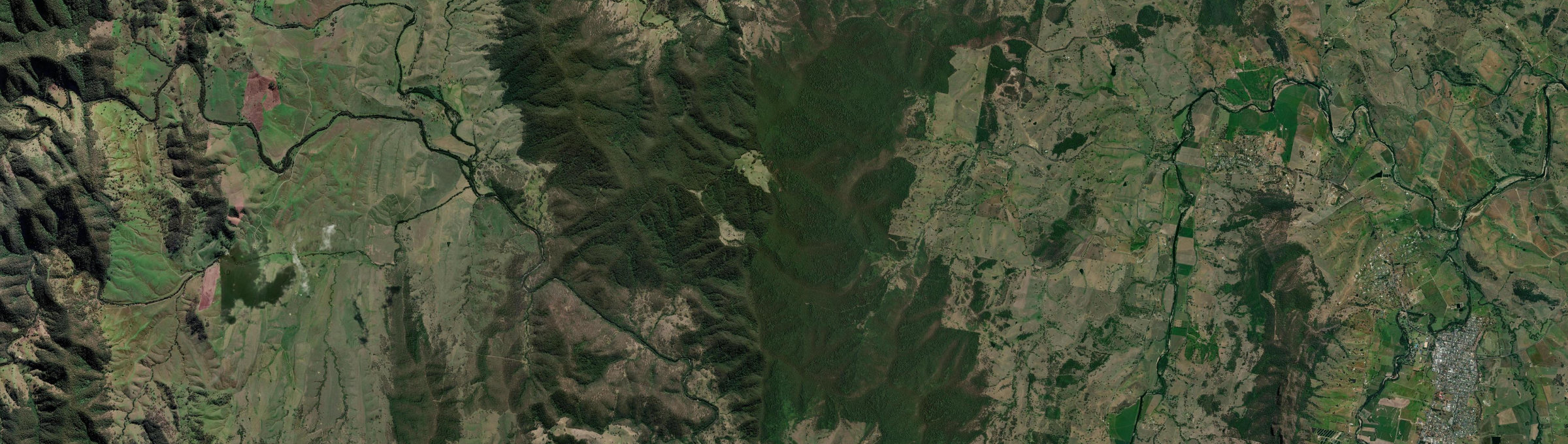 Aerial view of Copeland, NSW