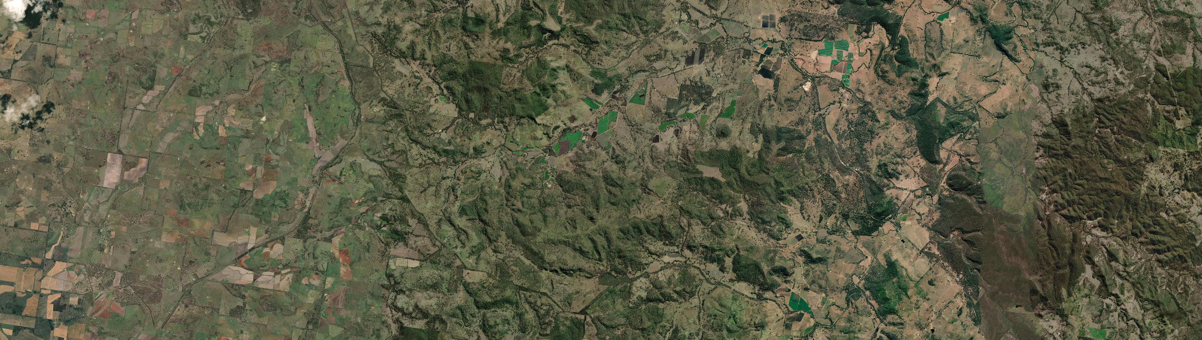 Aerial view of Coalbank, QLD