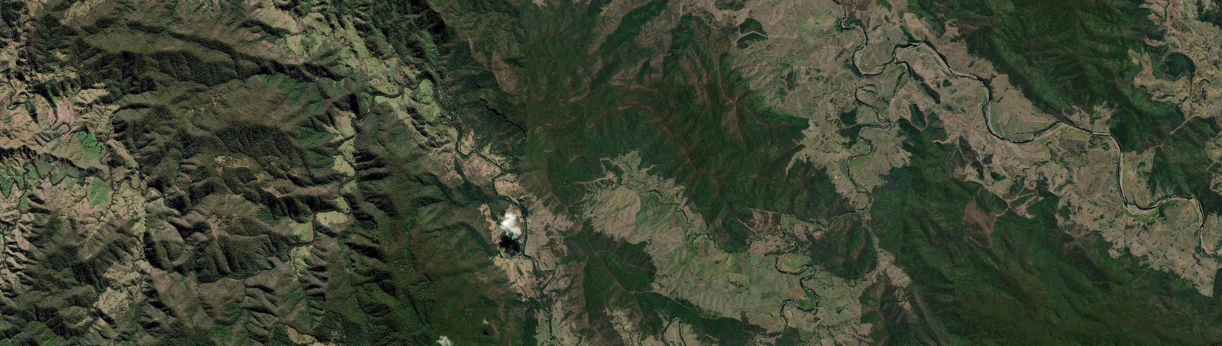 Aerial view of Woko, NSW