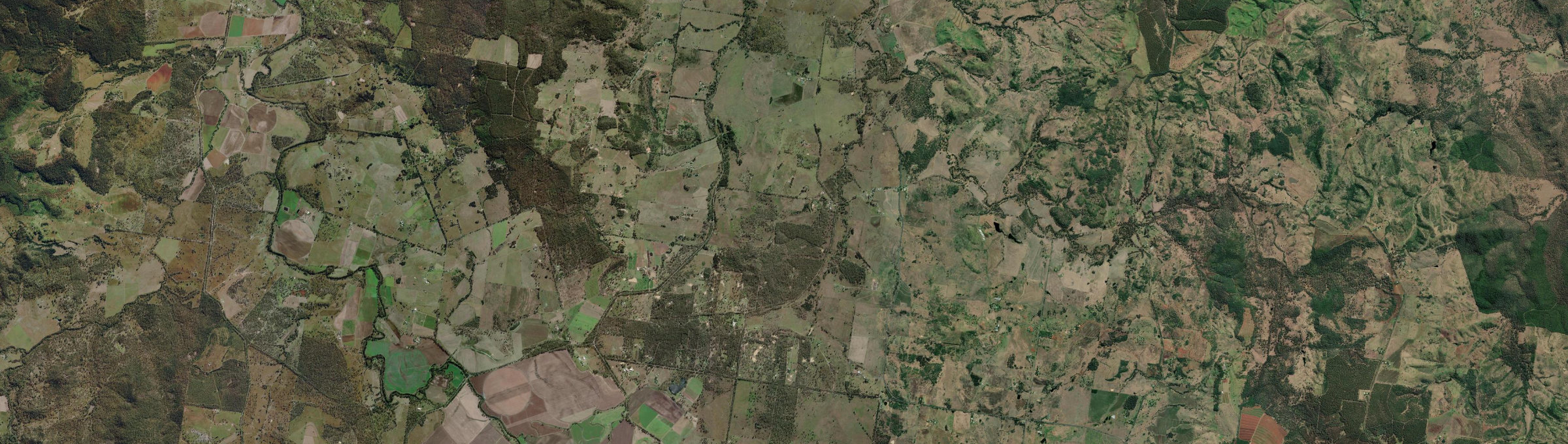 Aerial view of Cloyna, QLD
