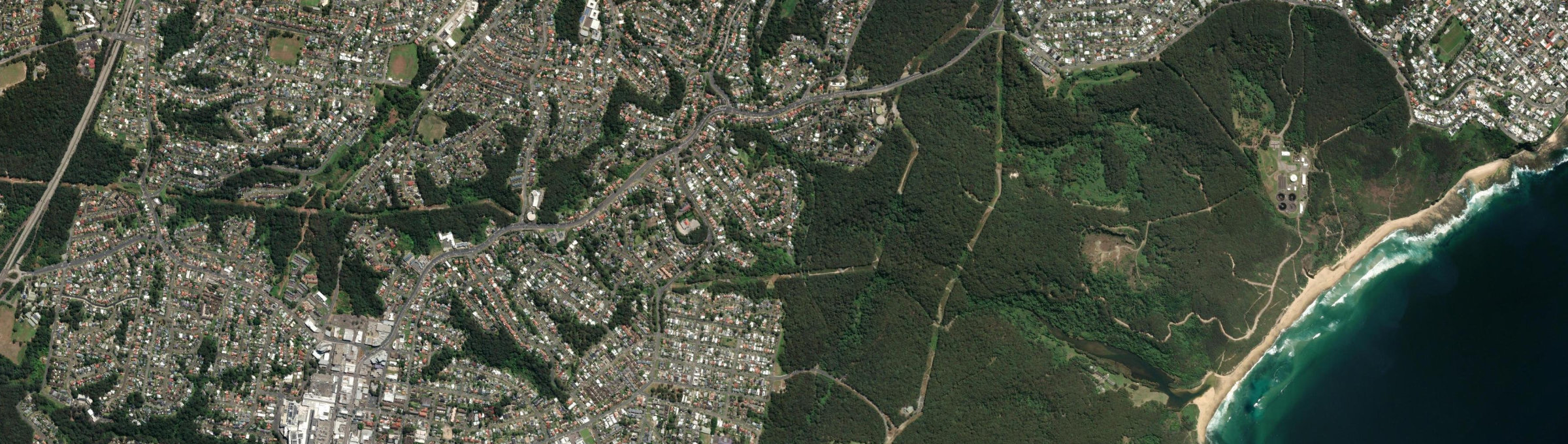 Aerial view of Highfields (NSW), NSW