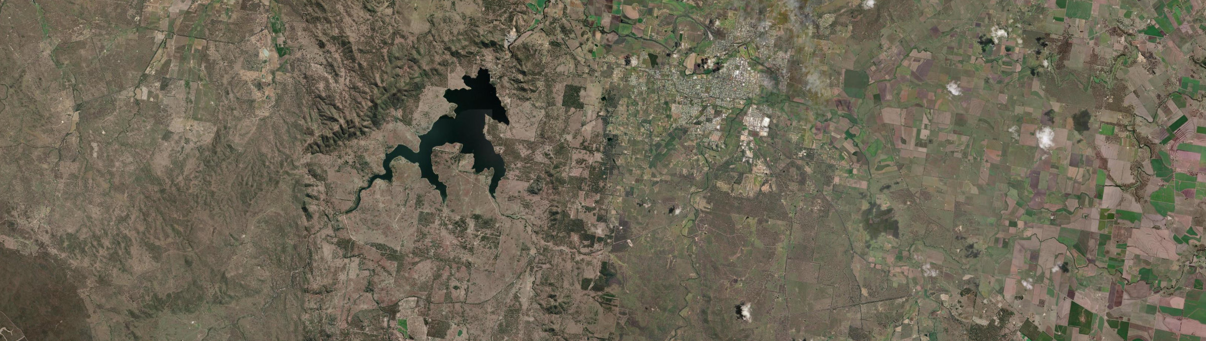 Aerial view of Rosenthal Heights, QLD