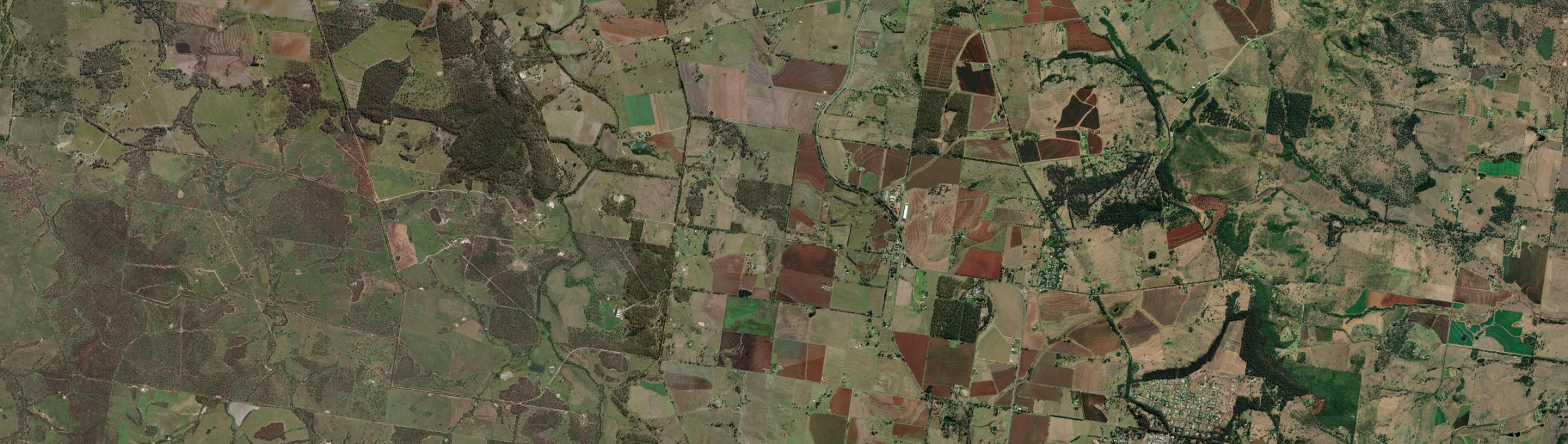Aerial view of Crawford, QLD