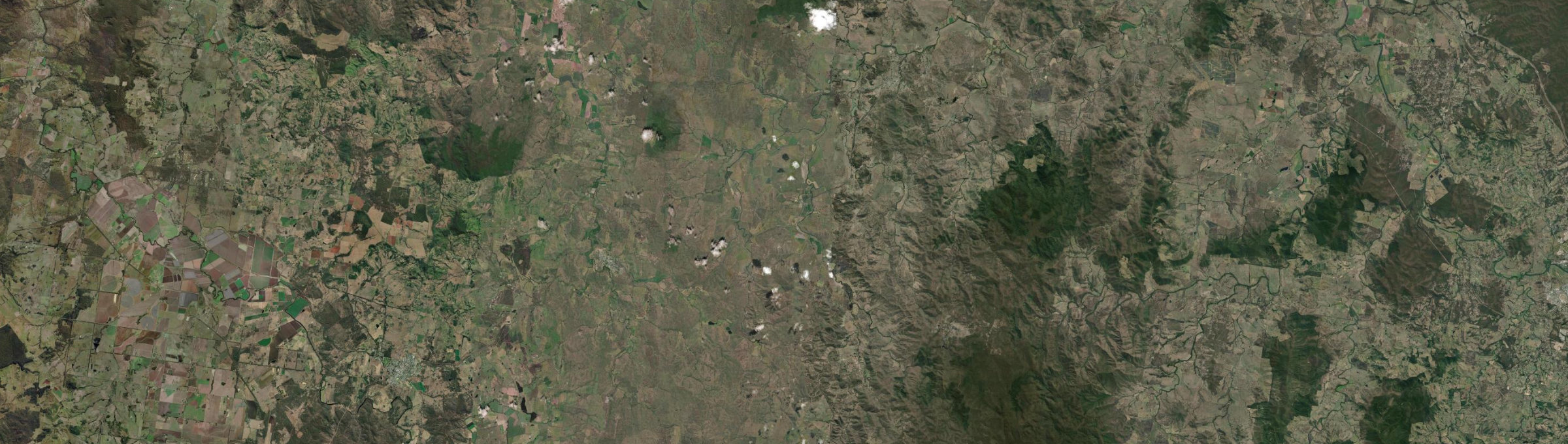 Aerial view of Cinnabar, QLD