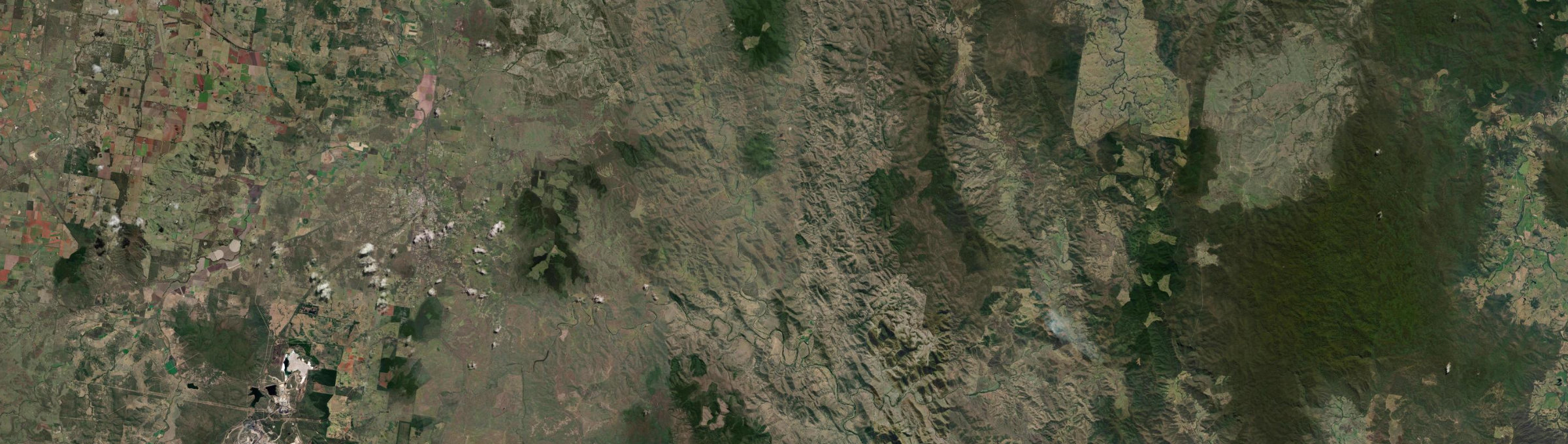 Aerial view of Avoca Vale, QLD