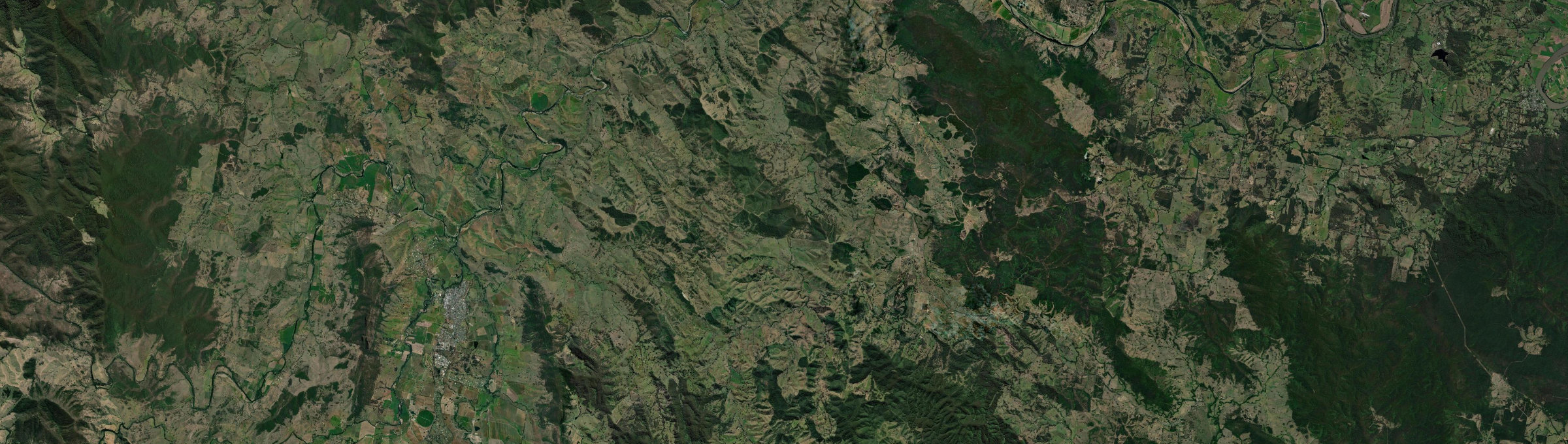Aerial view of Bakers Creek (Mid-Coast - NSW), NSW