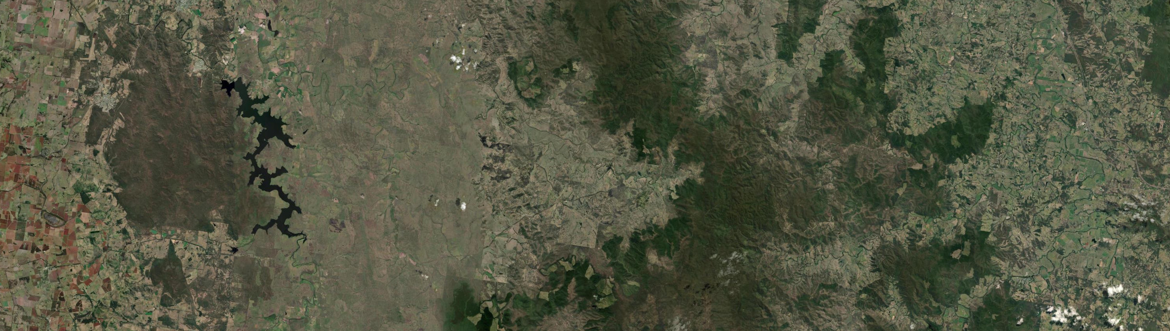 Aerial view of Manumbar, QLD