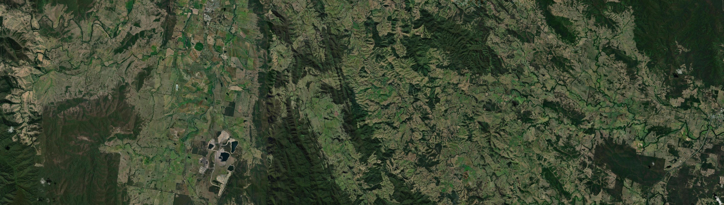 Aerial view of Wallanbah, NSW