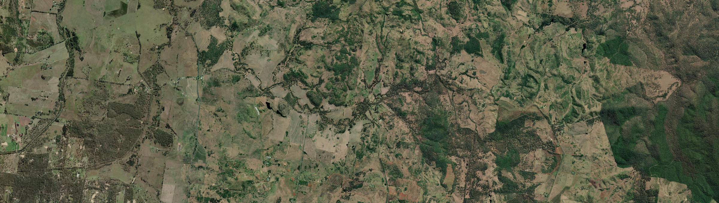 Aerial view of Sunny Nook, QLD