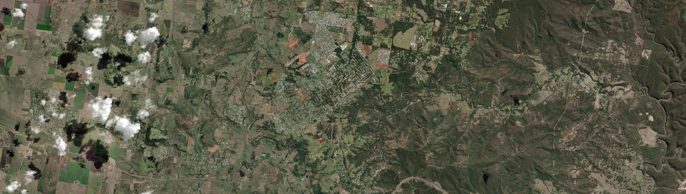 Aerial view of Highfields (Qld), QLD