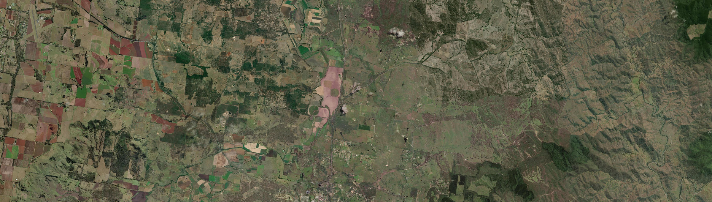 Aerial view of Glan Devon, QLD
