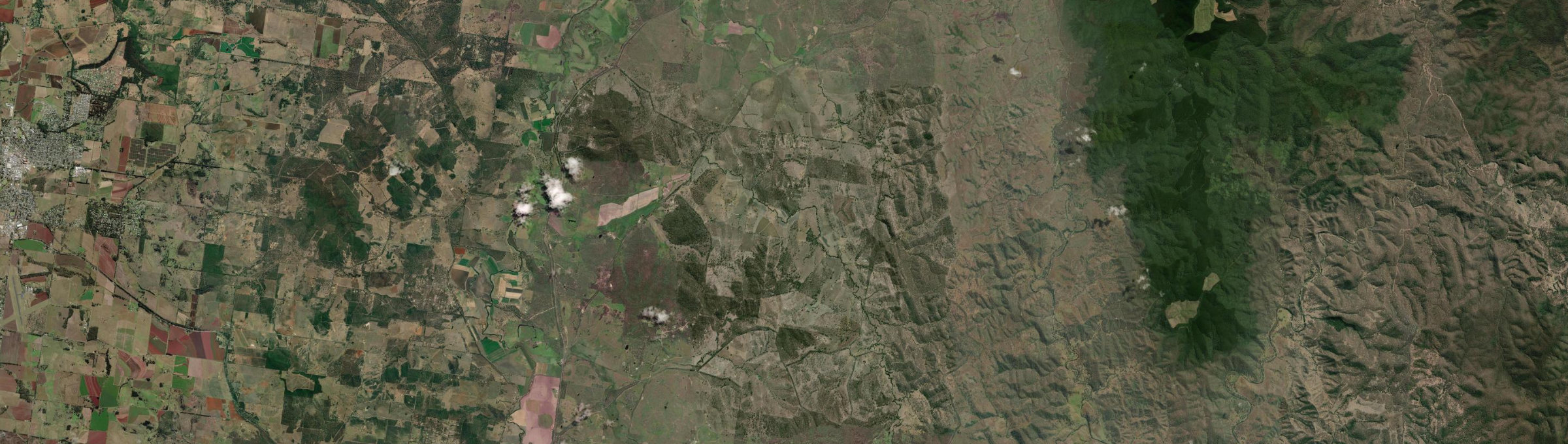 Aerial view of Runnymede (Qld), QLD