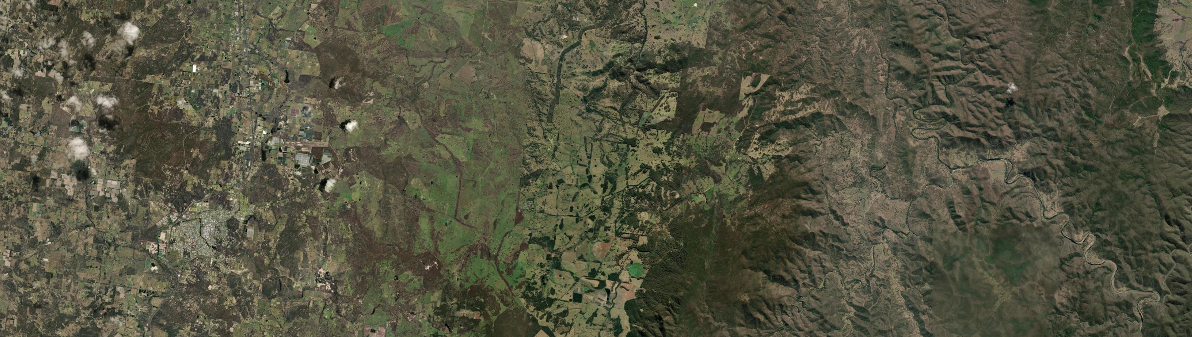 Aerial view of Liston, NSW