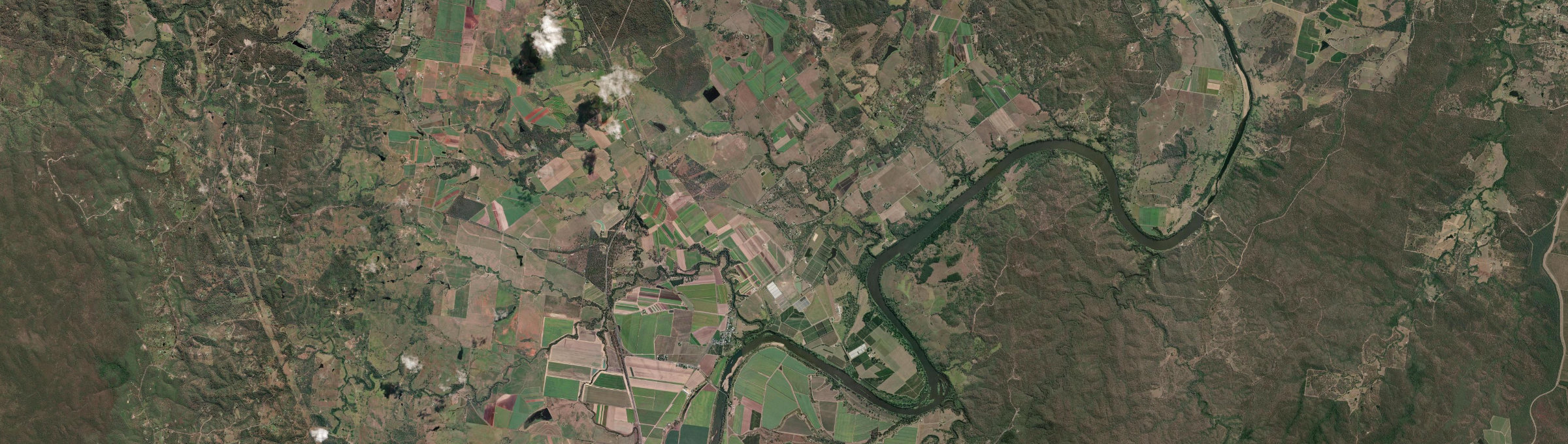 Aerial view of Drinan, QLD
