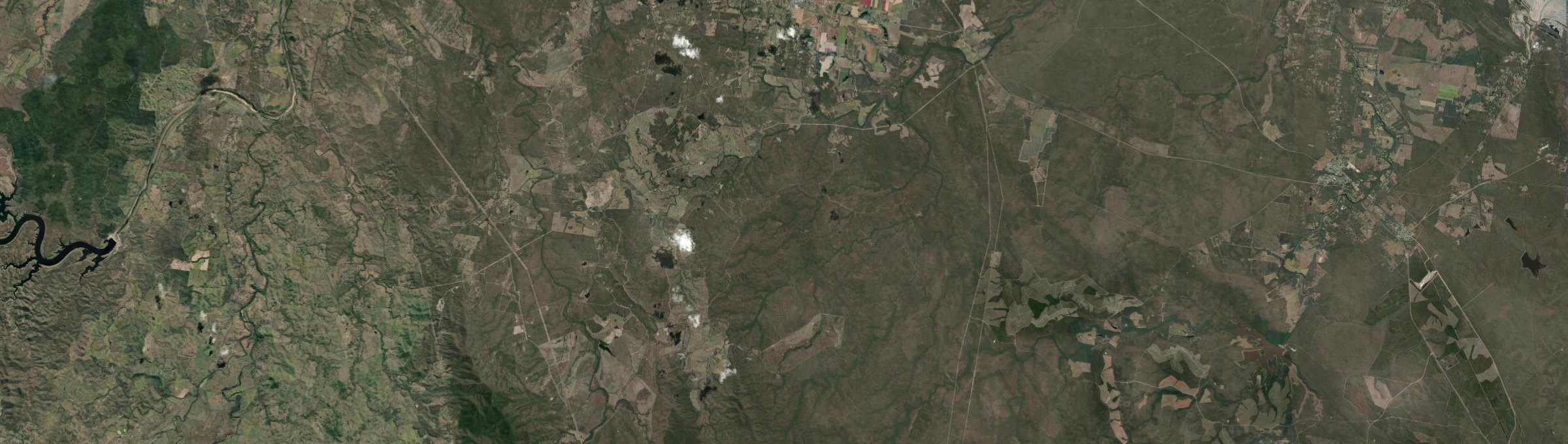 Aerial view of Kullogum, QLD