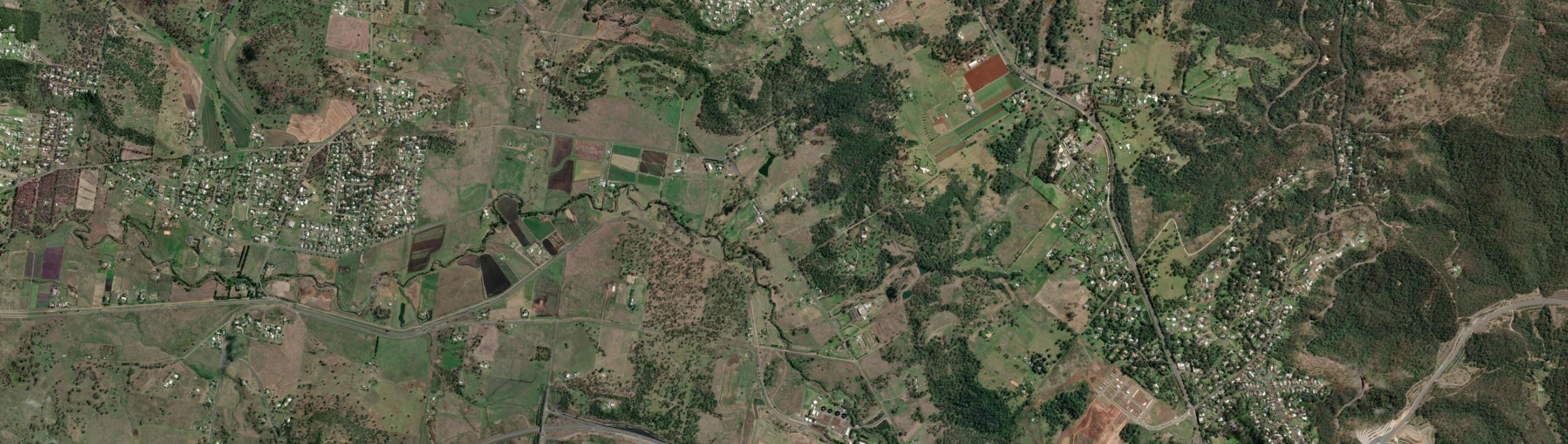 Aerial view of Birnam (Toowoomba - Qld), QLD