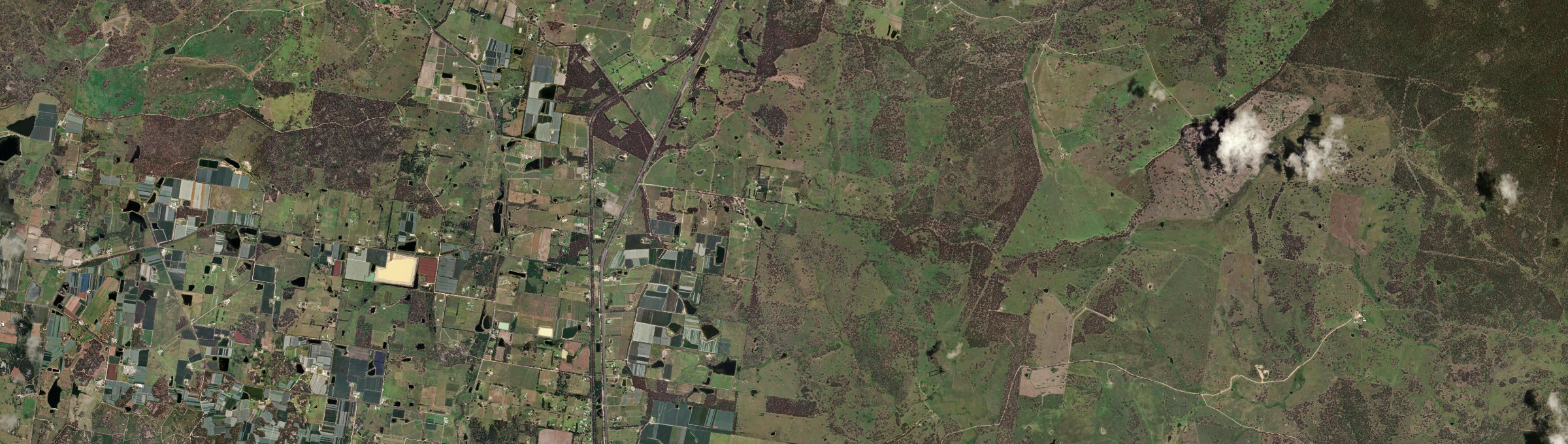 Aerial view of Cottonvale (NSW), NSW