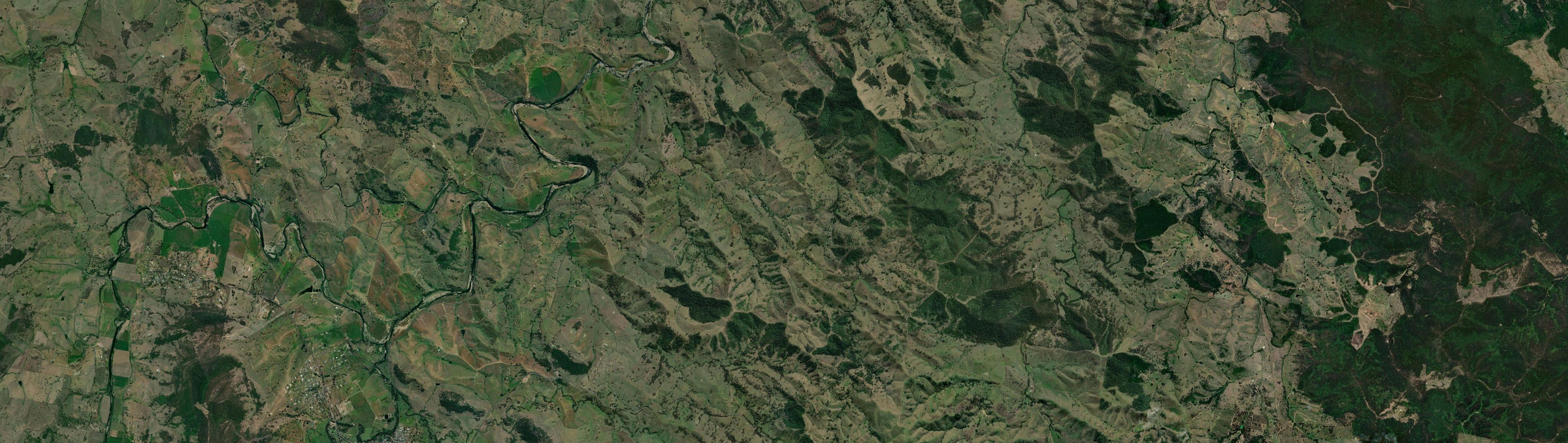 Aerial view of Back Creek (Mid-Coast - NSW), NSW