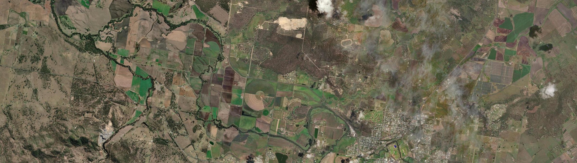 Aerial view of Rosehill (Qld), QLD