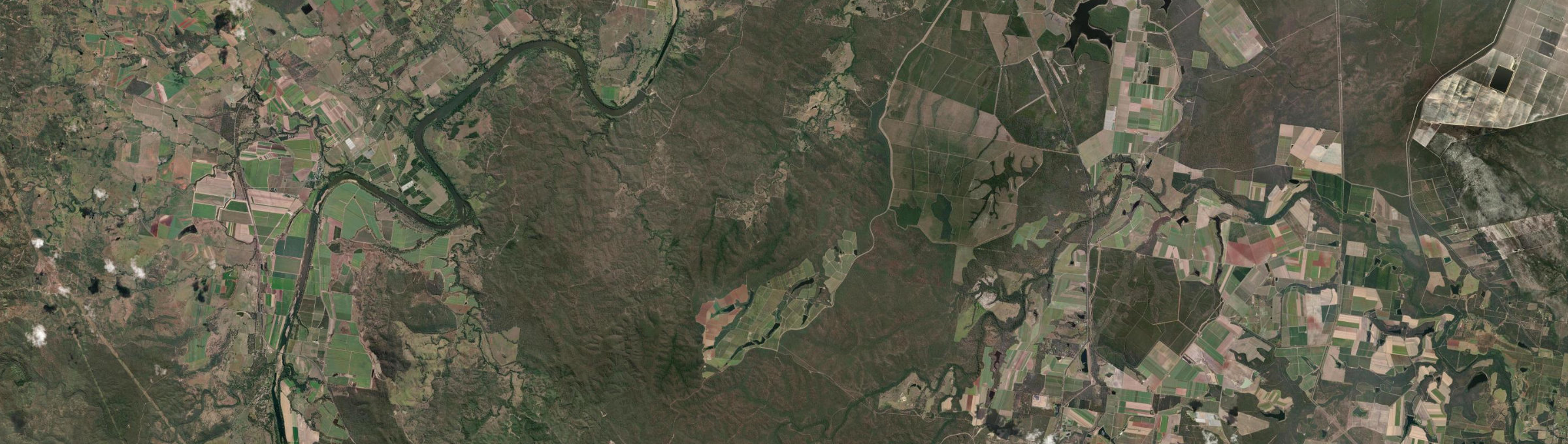Aerial view of Promisedland, QLD