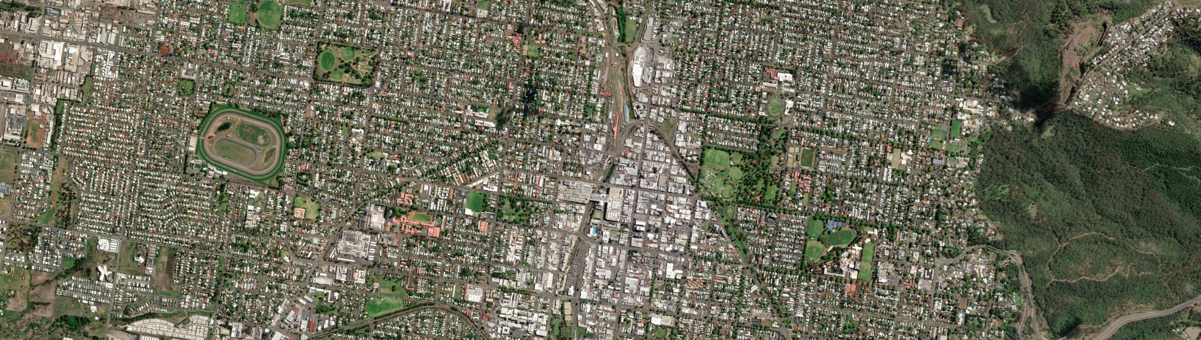 Aerial view of Toowoomba City, QLD