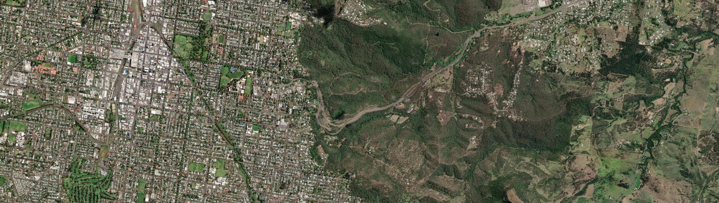 Aerial view of Redwood, QLD
