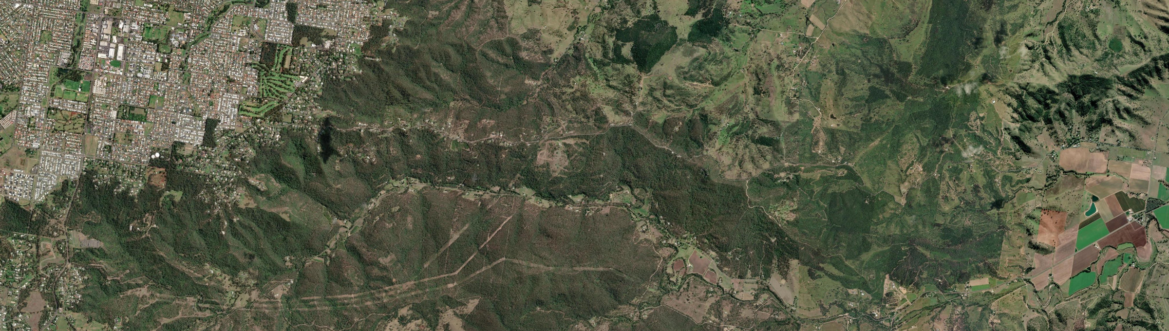 Aerial view of Silver Ridge, QLD