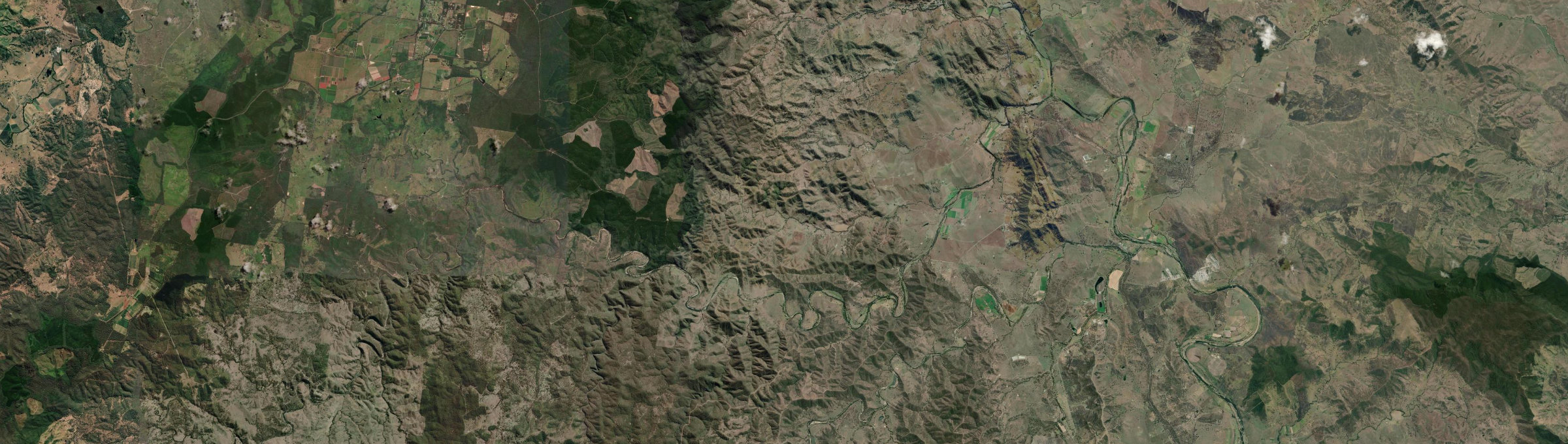 Aerial view of Colinton (Qld), QLD