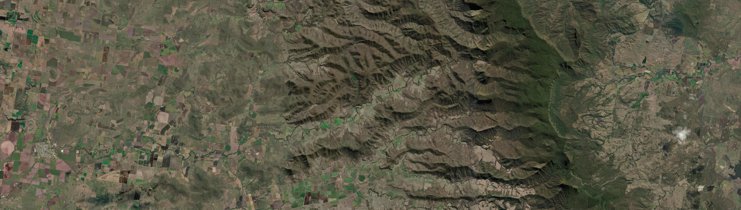 Aerial view of Goomburra, QLD