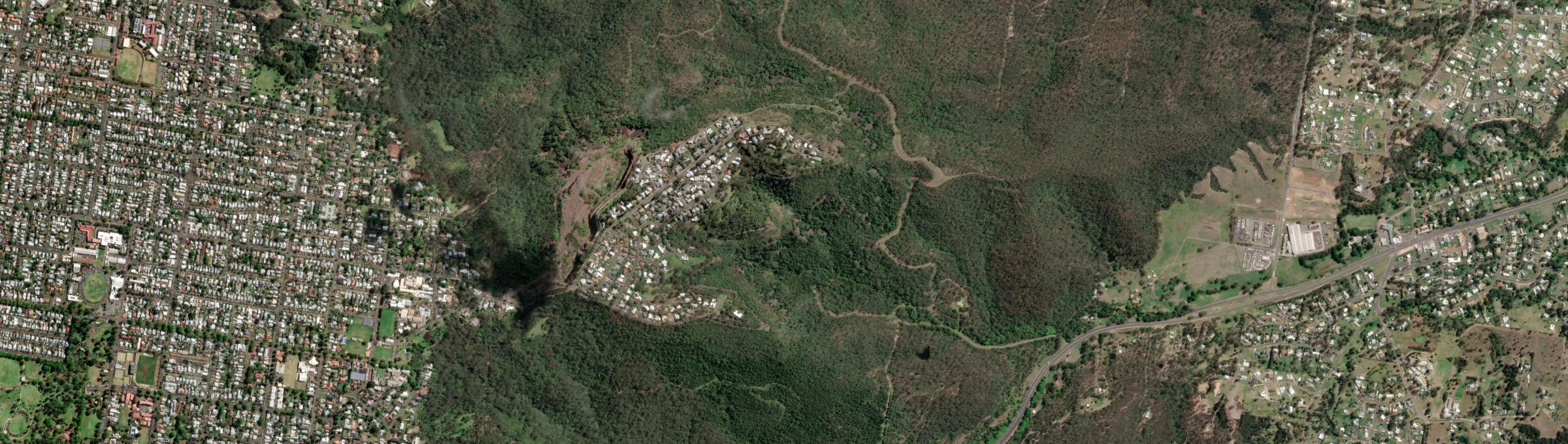 Aerial view of Prince Henry Heights, QLD