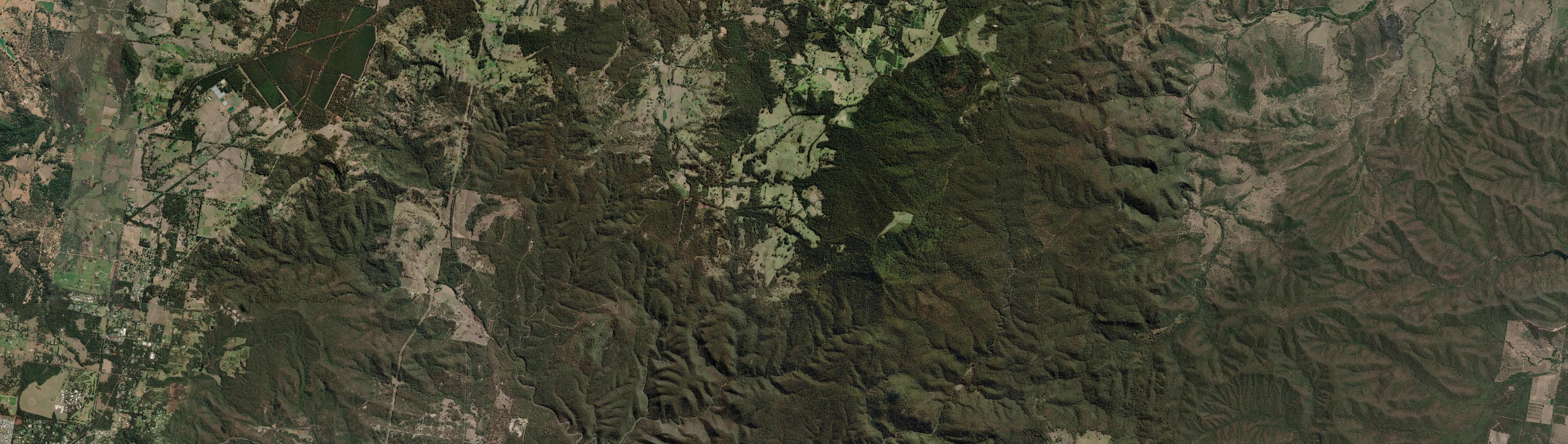 Aerial view of Palmtree, QLD