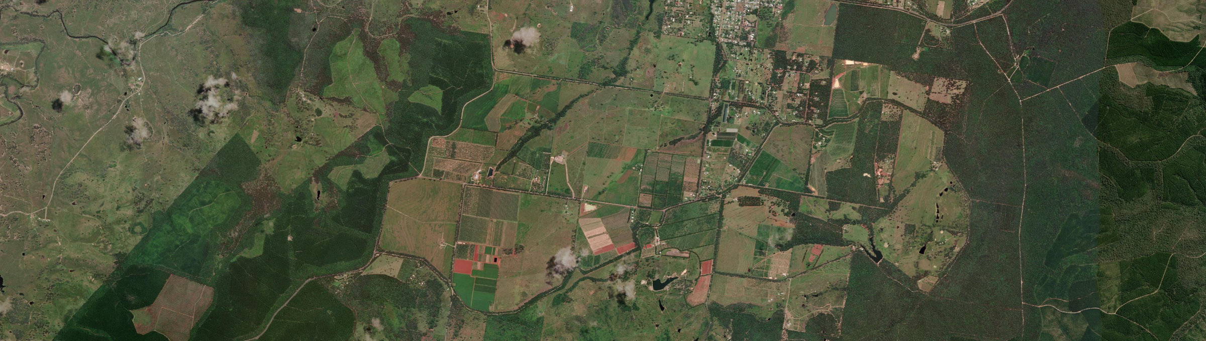 Aerial view of Blackbutt South, QLD