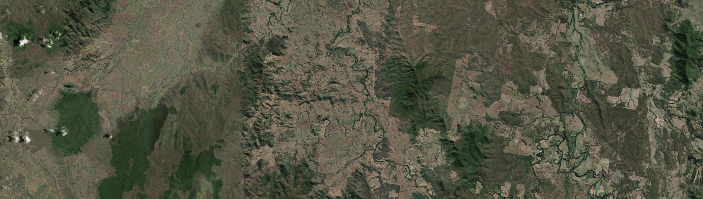 Aerial view of Marodian, QLD