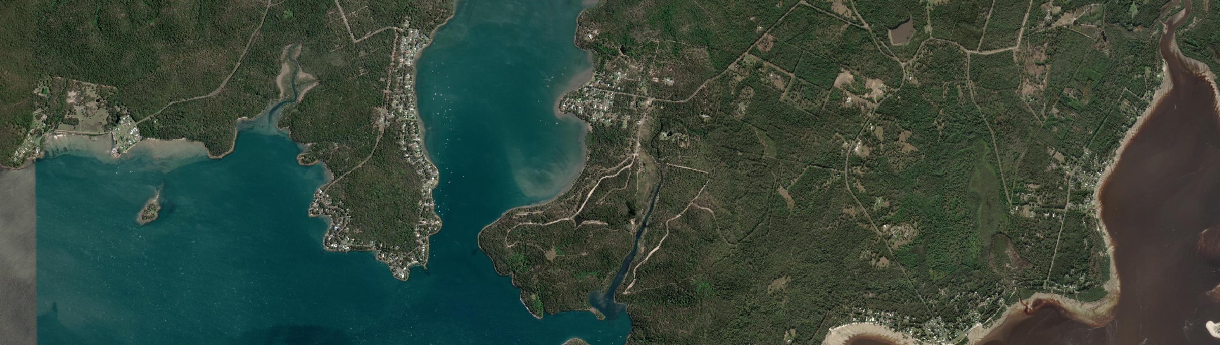 Aerial view of Bundabah, NSW