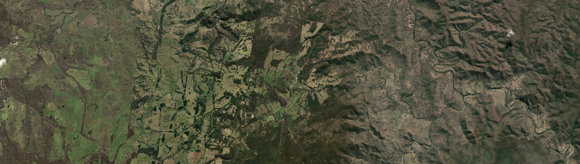 Aerial view of Undercliffe, NSW