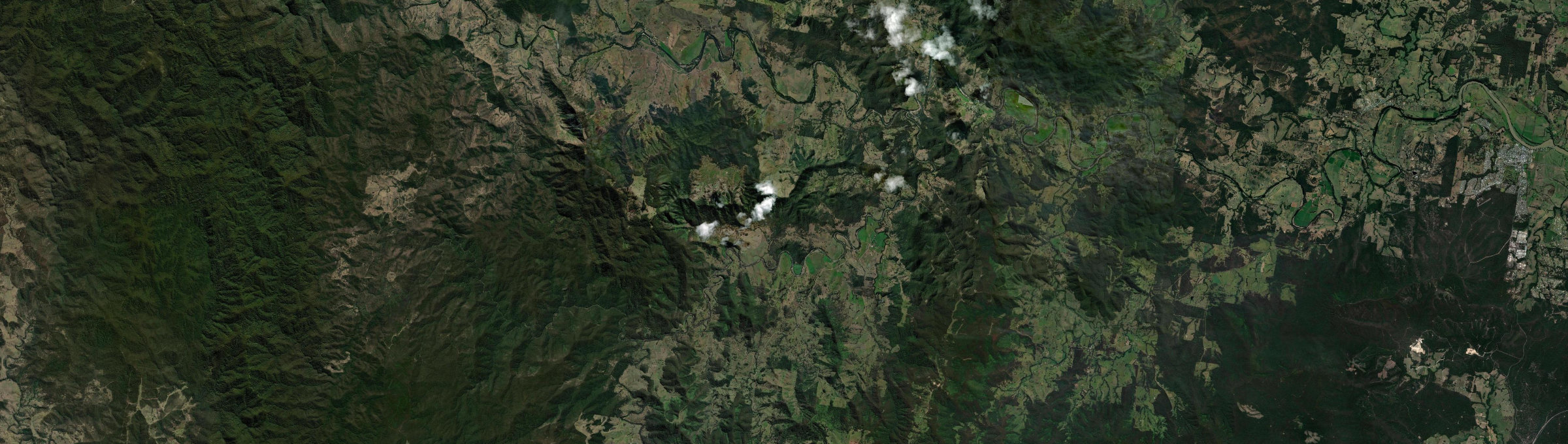 Aerial view of Ellenborough, NSW