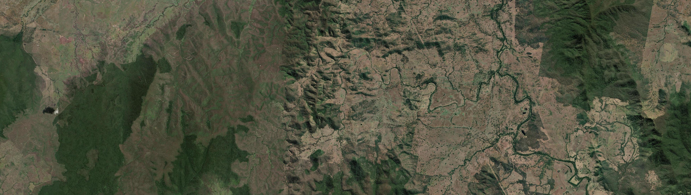 Aerial view of Calgoa, QLD