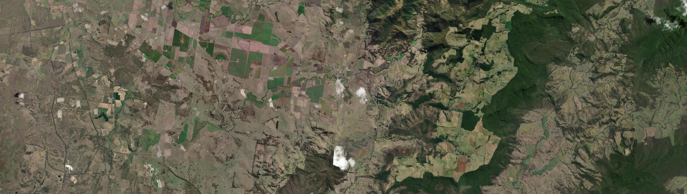 Aerial view of Killarney (Qld), QLD