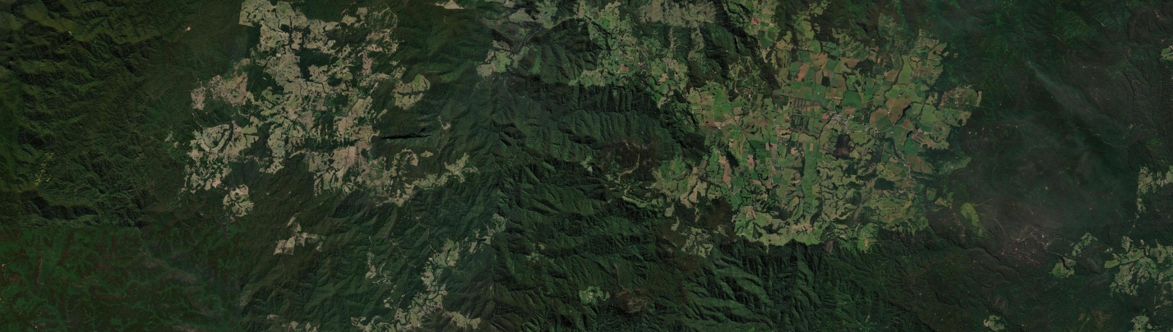 Aerial view of Boorganna, NSW