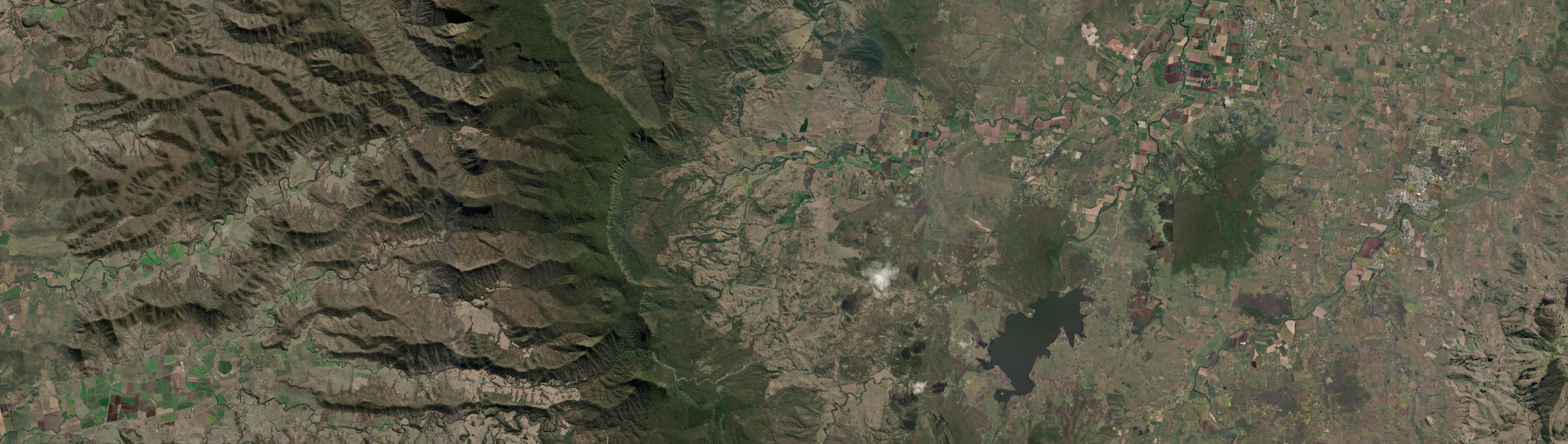 Aerial view of Tarome, QLD