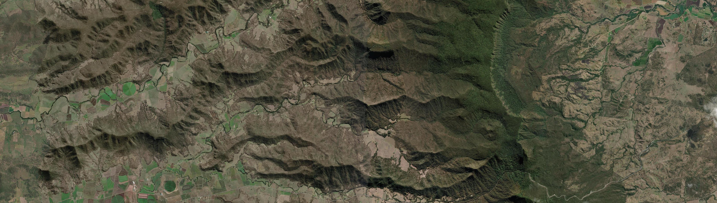 Aerial view of North Branch (Southern Downs - Qld), QLD