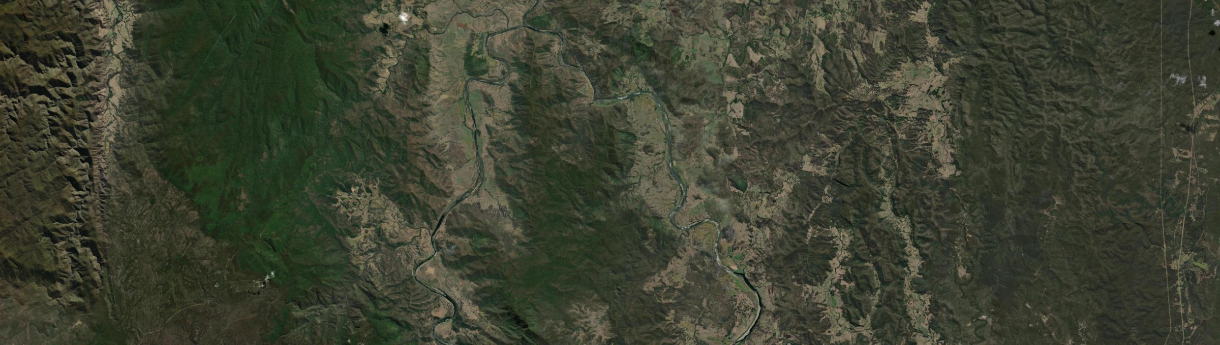 Aerial view of Heifer Station, NSW