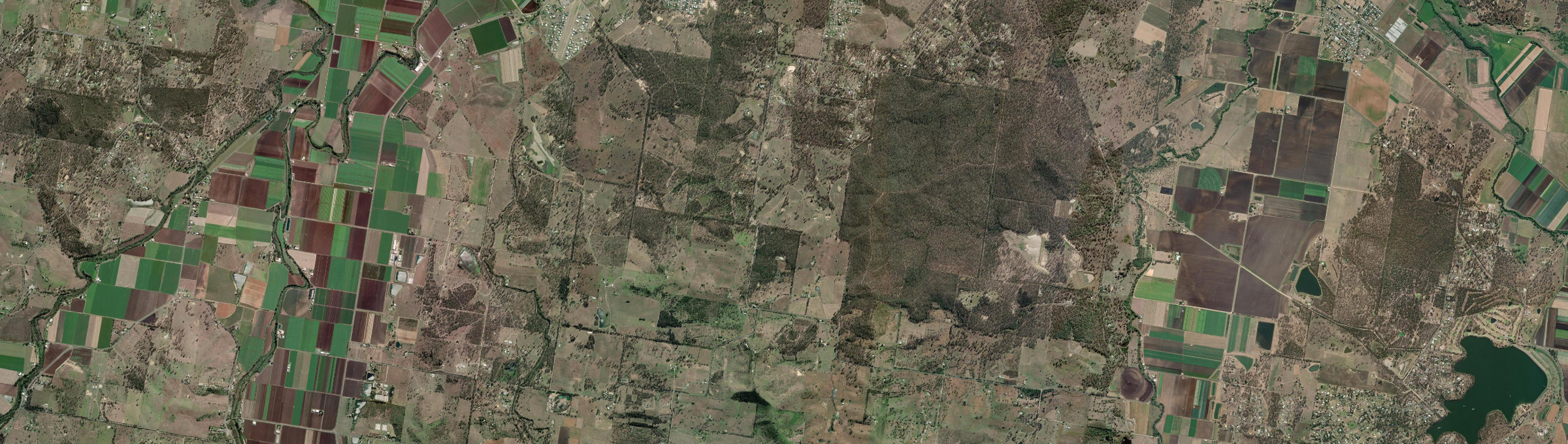 Aerial view of Woodlands (Qld), QLD
