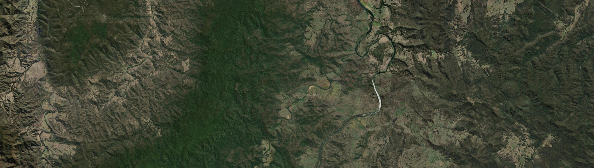 Aerial view of Lionsville, NSW