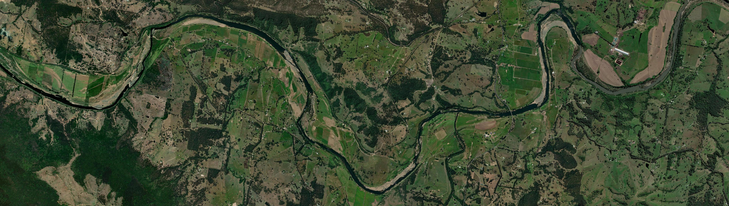 Aerial view of Karaak Flat, NSW