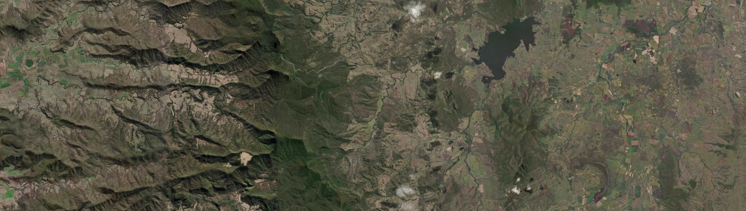 Aerial view of Clumber, QLD