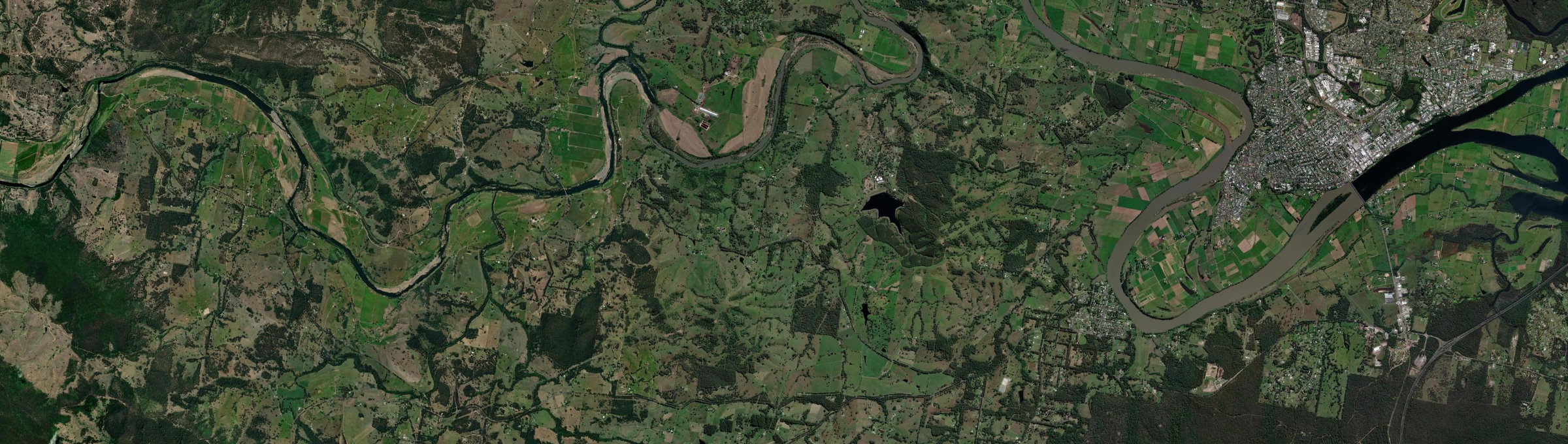 Aerial view of Bootawa, NSW