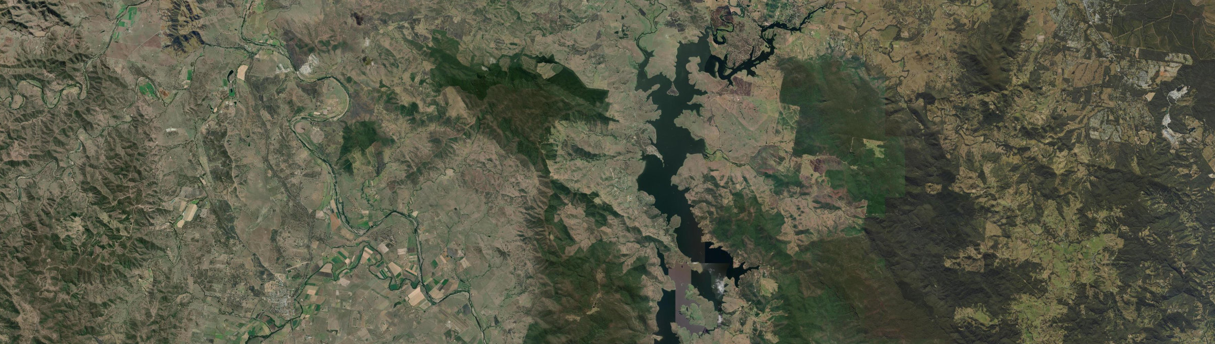 Aerial view of Hazeldean, QLD