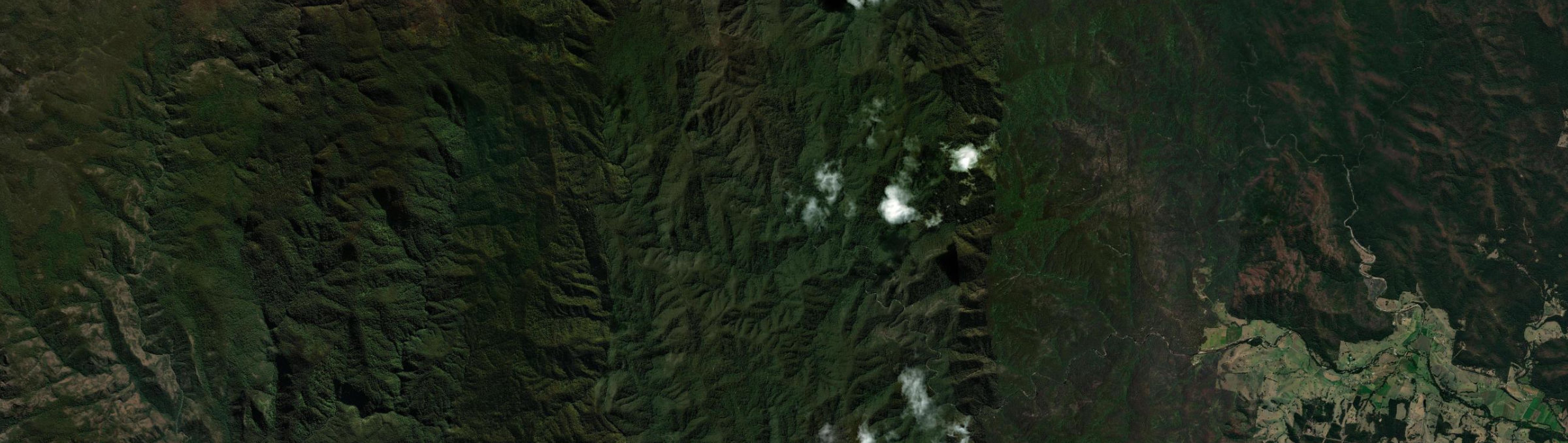 Aerial view of Banda Banda, NSW